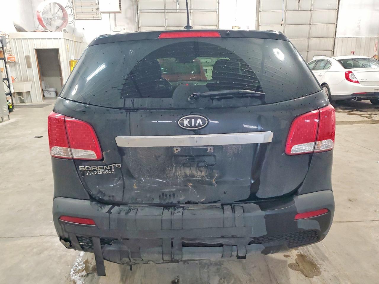 2012 Kia Sorento Lx Black vin: 5XYKT3A19CG193093