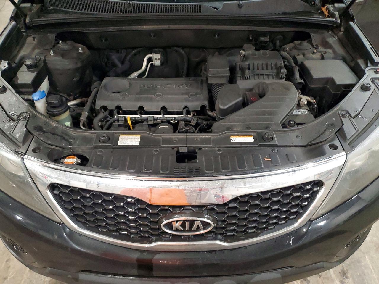 2012 Kia Sorento Lx Black vin: 5XYKT3A19CG193093
