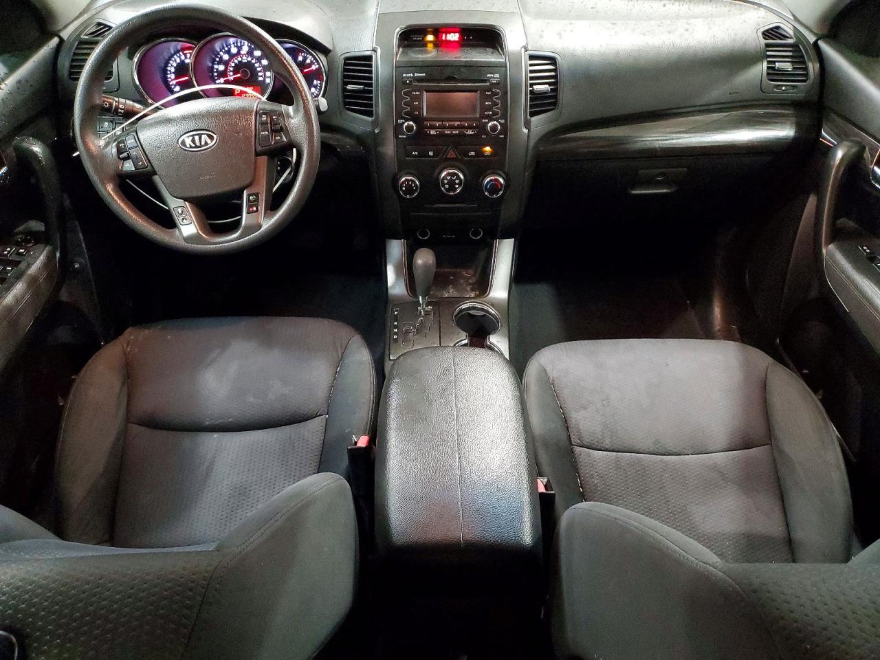 2012 Kia Sorento Lx Black vin: 5XYKT3A19CG193093