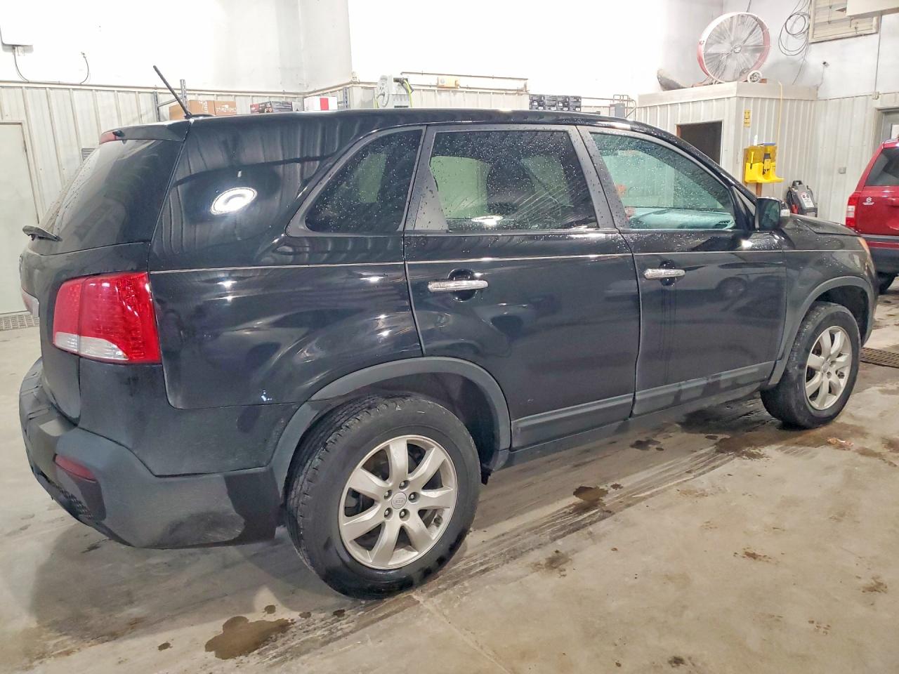 2012 Kia Sorento Lx Black vin: 5XYKT3A19CG193093