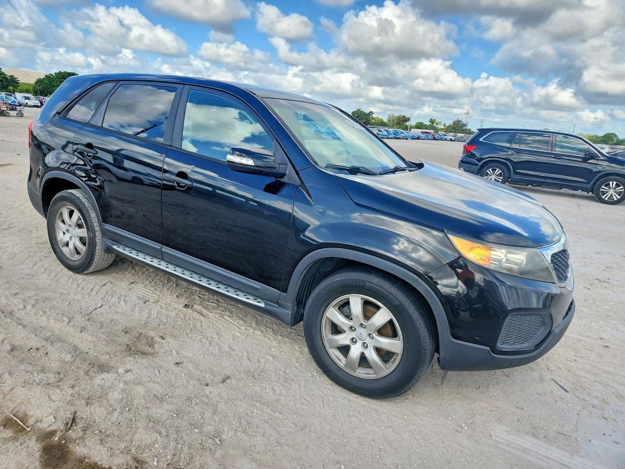2012 Kia Sorento Lx Black vin: 5XYKT3A19CG233124