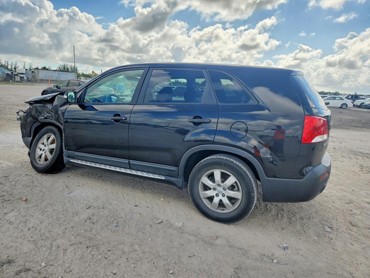2012 Kia Sorento Lx Black vin: 5XYKT3A19CG233124