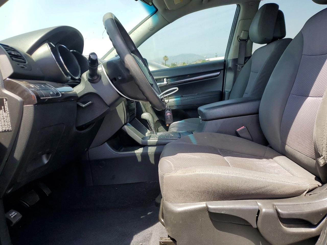2012 Kia Sorento Lx Black vin: 5XYKT3A19CG303219