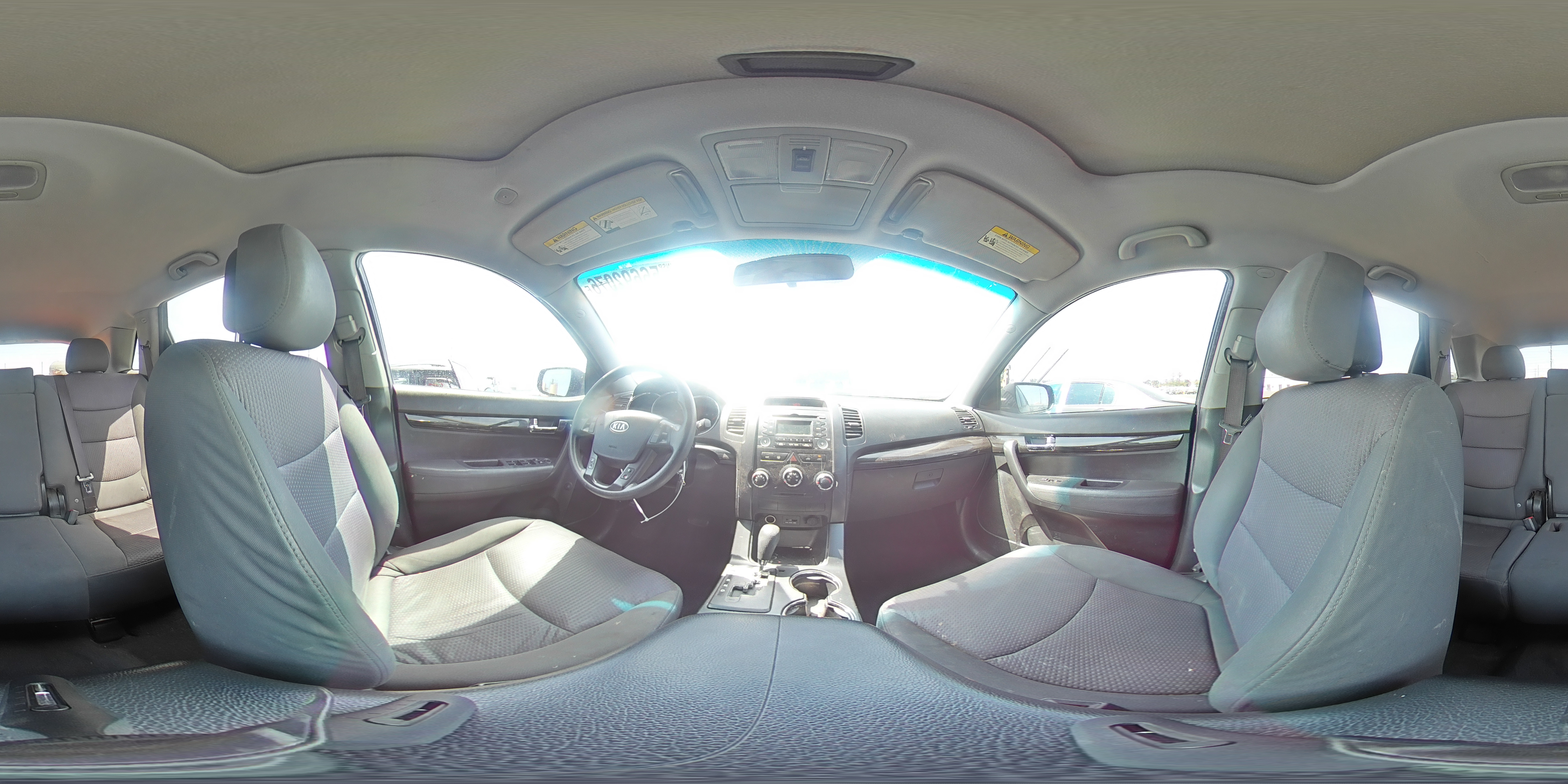 2012 Kia Sorento Lx Black vin: 5XYKT3A19CG303219