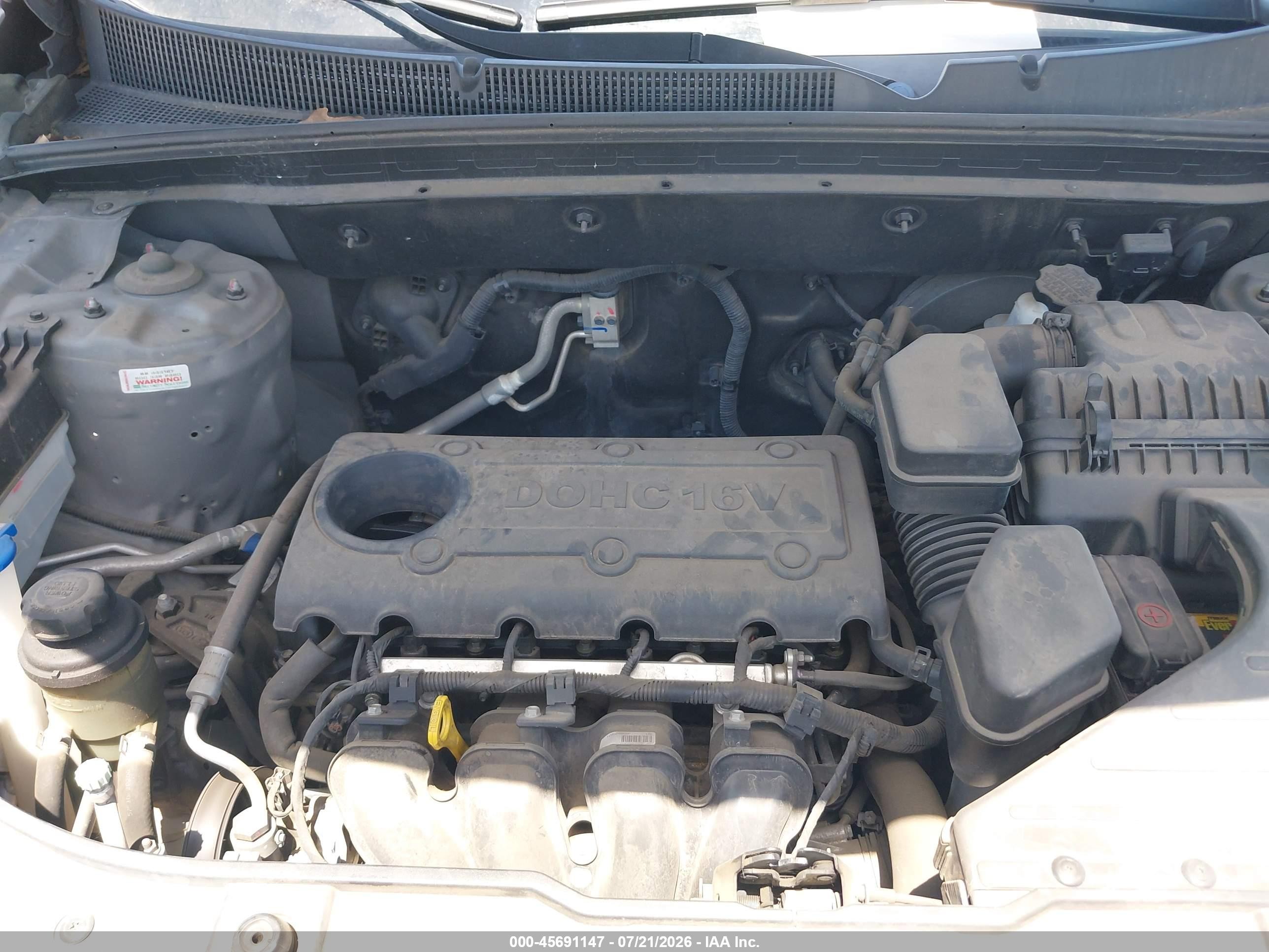 2013 Kia Sorento Lx Gray vin: 5XYKT3A19DG401104