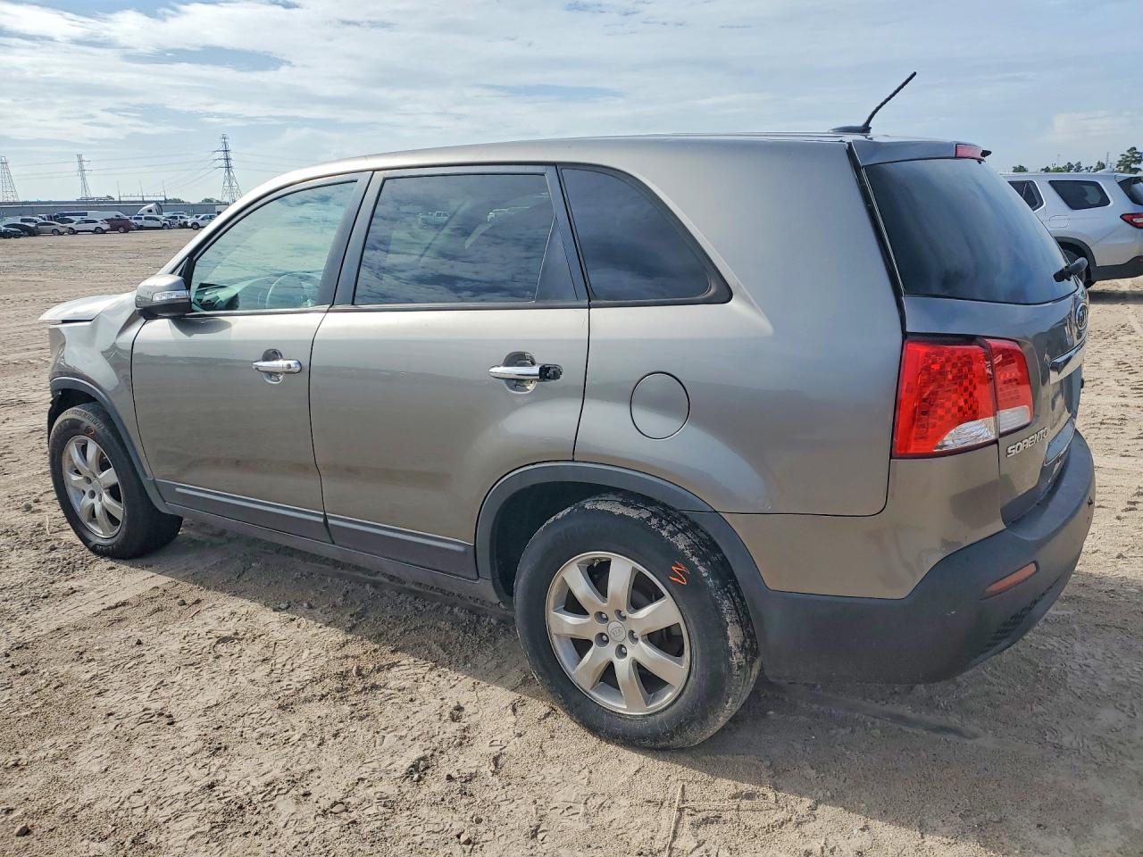 2012 Kia Sorento Lx Gray vin: 5XYKT3A1XCG202108