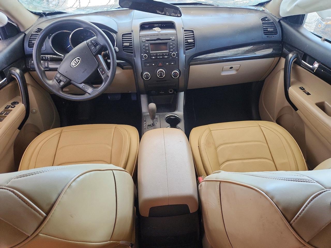 2012 Kia Sorento Lx Green vin: 5XYKT3A1XCG202819