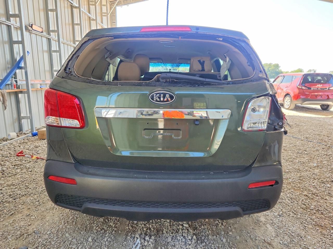 2012 Kia Sorento Lx Green vin: 5XYKT3A1XCG202819