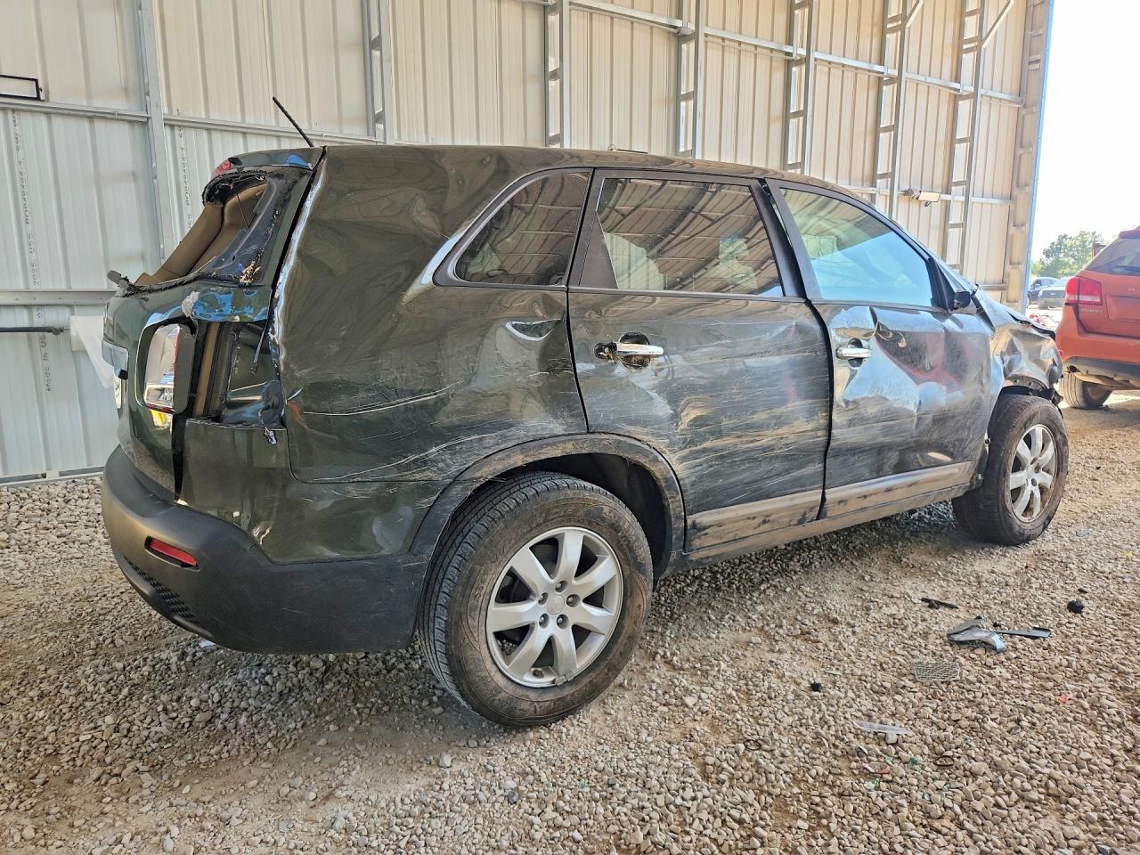2012 Kia Sorento Lx Green vin: 5XYKT3A1XCG202819