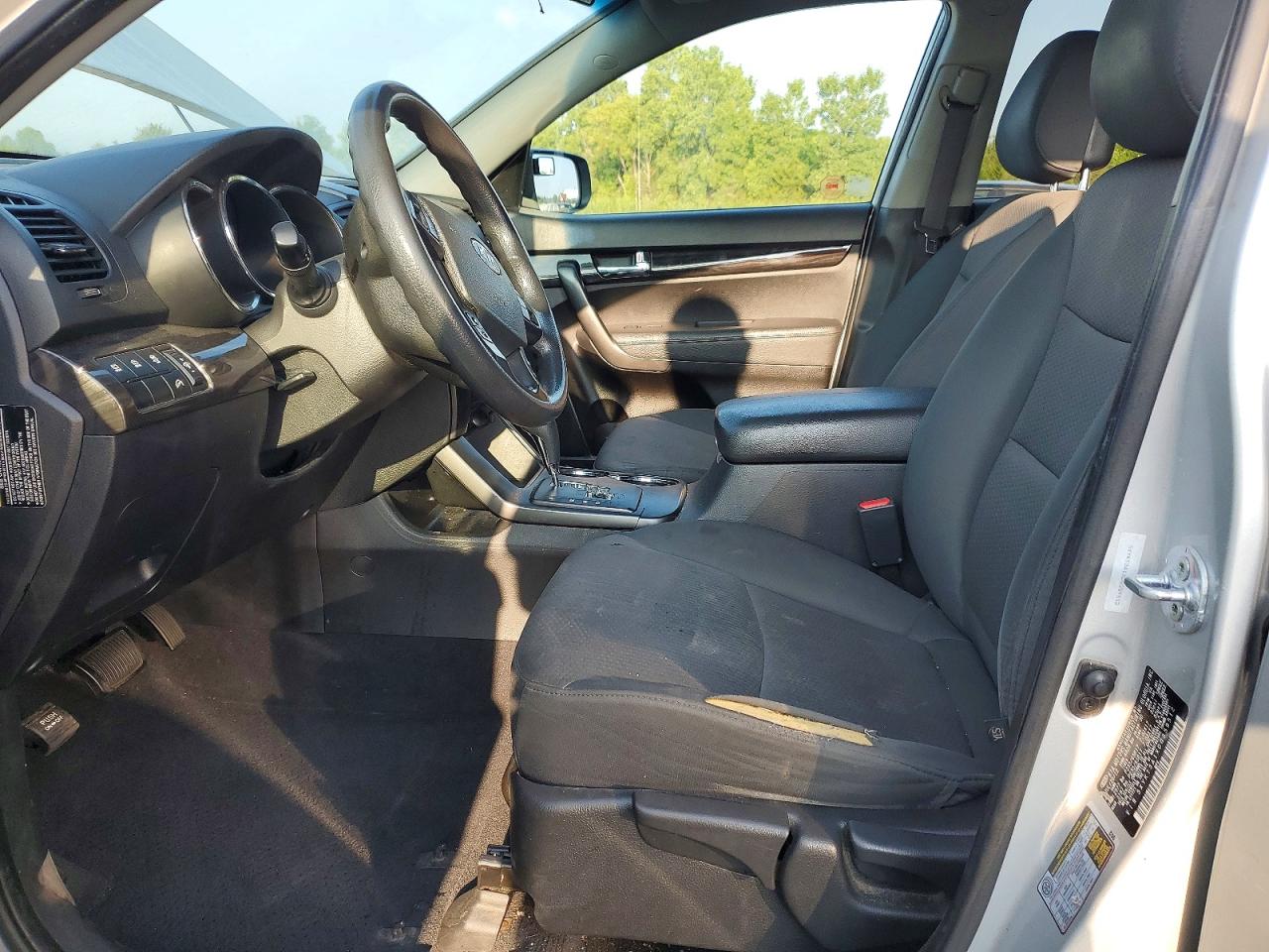 2013 Kia Sorento Lx Silver vin: 5XYKT3A1XDG359512