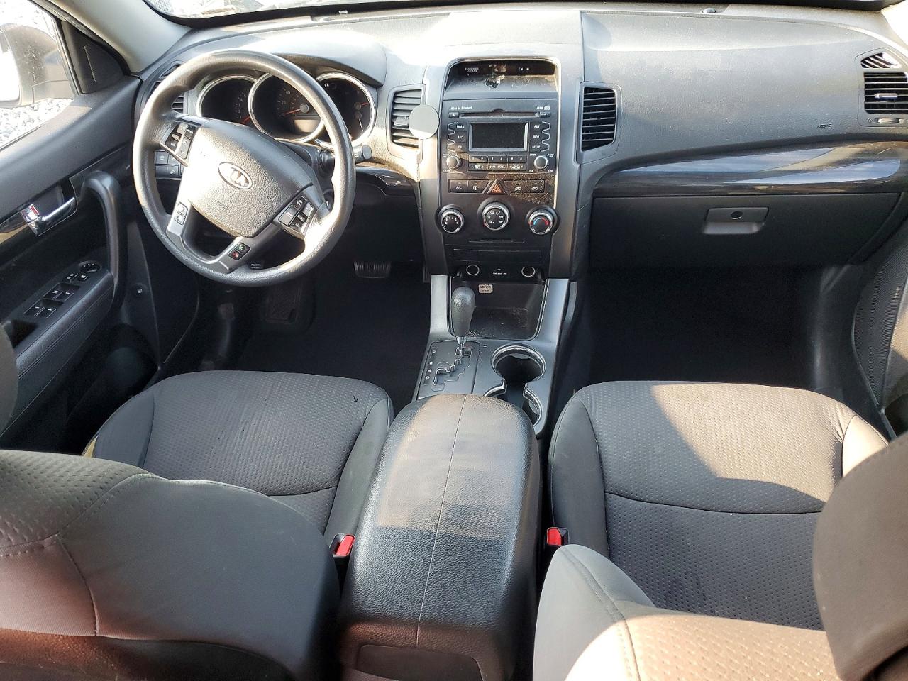 2013 Kia Sorento Lx Silver vin: 5XYKT3A1XDG359512