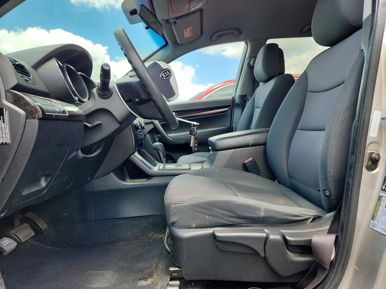 2013 Kia Sorento Lx Gray vin: 5XYKT3A1XDG378626