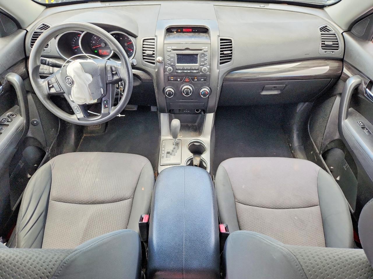 2013 Kia Sorento Lx Gray vin: 5XYKT3A1XDG378626