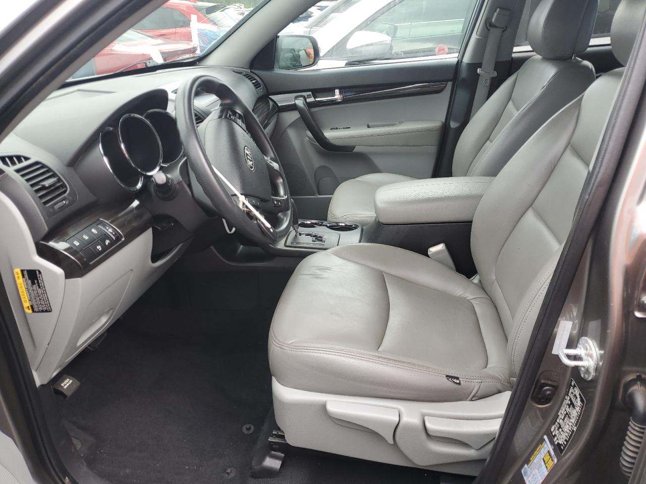 2012 Kia Sorento Lx Gray vin: 5XYKT3A60CG188313