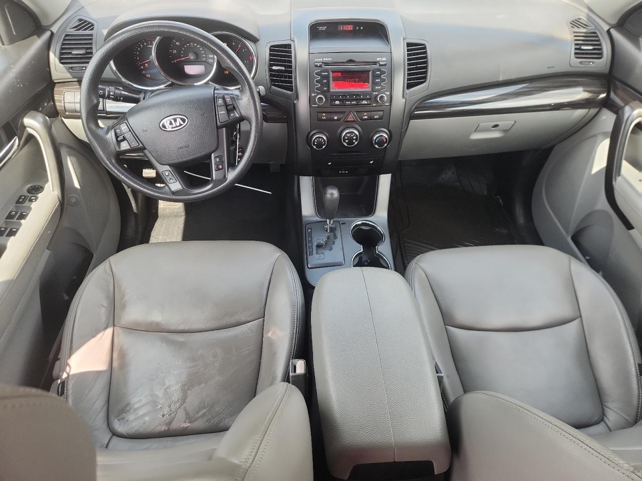 2012 Kia Sorento Lx Gray vin: 5XYKT3A60CG188313