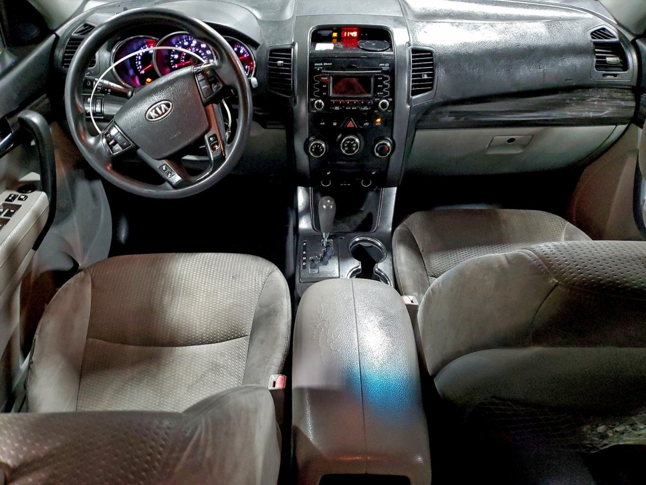 2012 Kia Sorento Lx Black vin: 5XYKT3A60CG268372