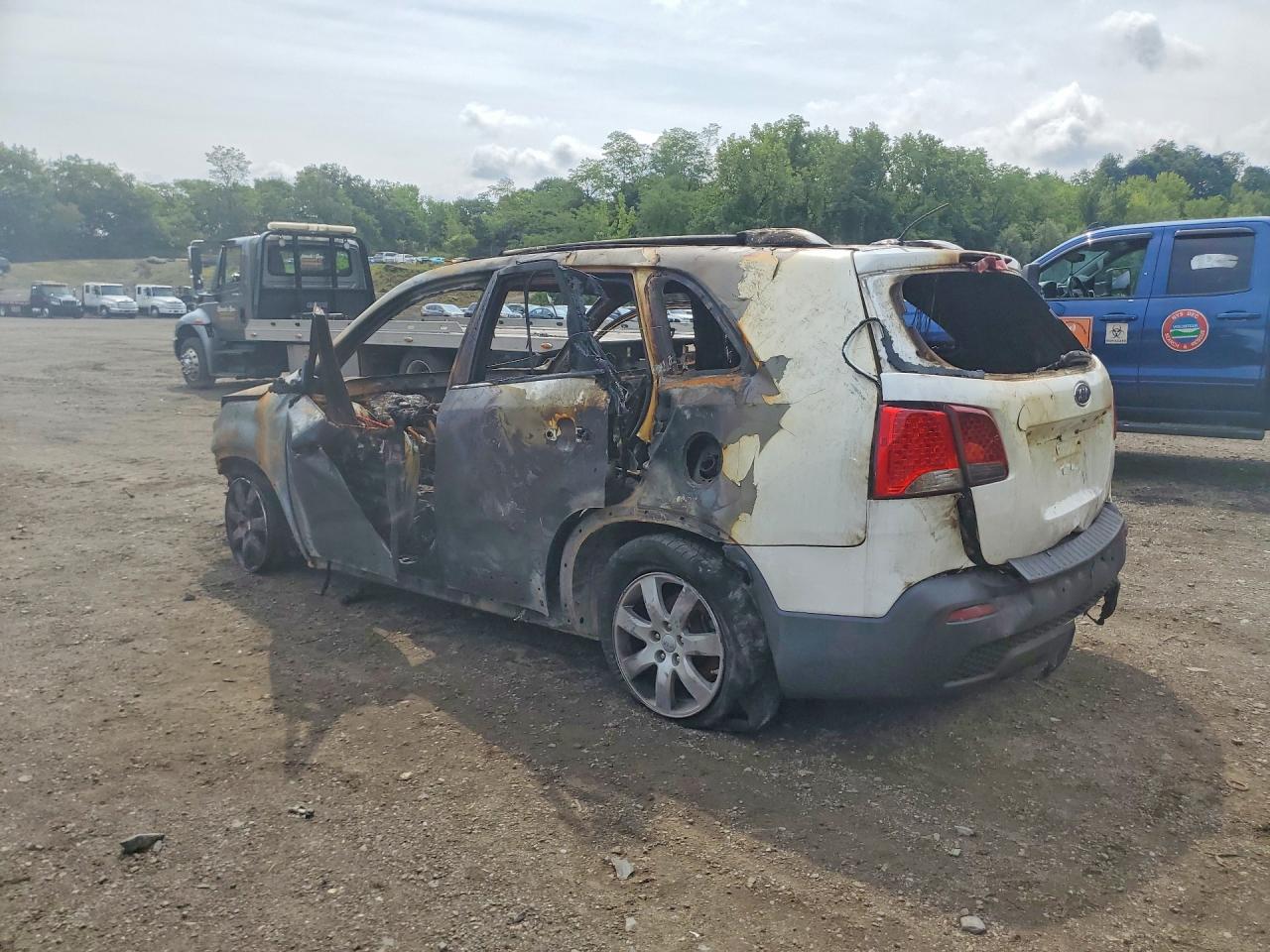2012 Kia Sorento Lx Burn vin: 5XYKT3A60CG309048