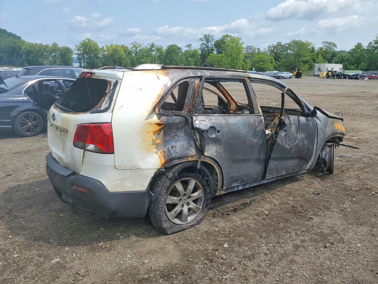 2012 Kia Sorento Lx Burn vin: 5XYKT3A60CG309048
