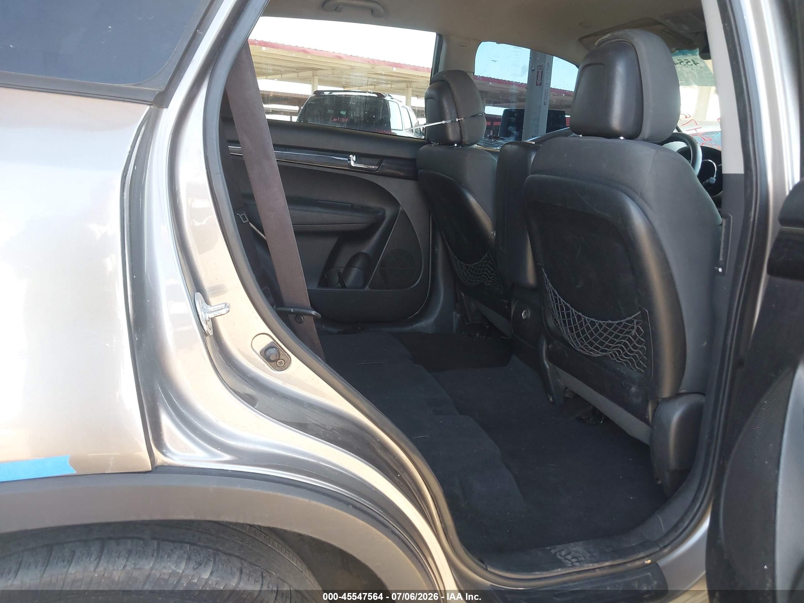 2013 Kia Sorento Lx Gray vin: 5XYKT3A60DG393342