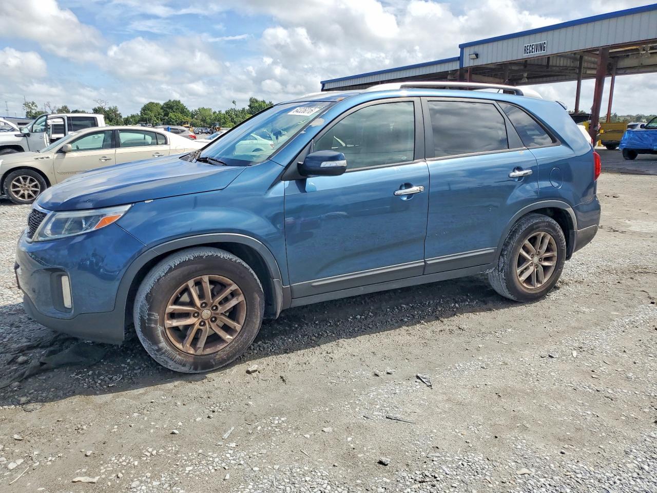 2014 Kia Sorento Lx Blue vin: 5XYKT3A60EG437535