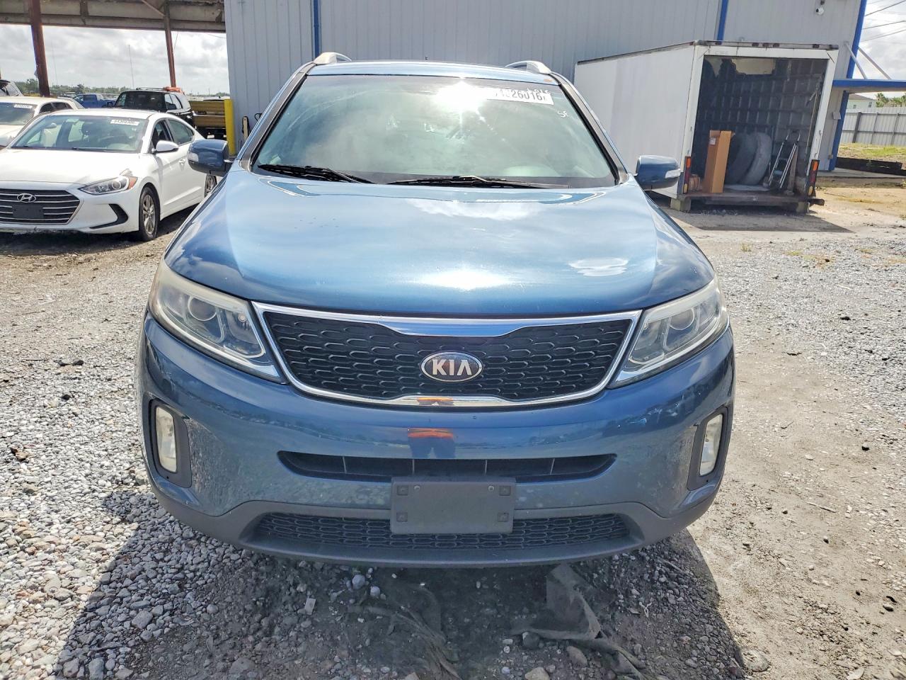 2014 Kia Sorento Lx Blue vin: 5XYKT3A60EG437535