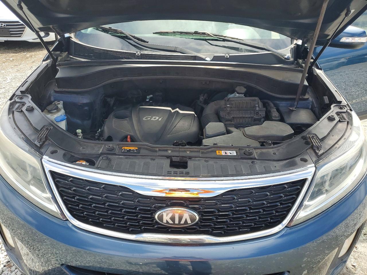 2014 Kia Sorento Lx Blue vin: 5XYKT3A60EG437535