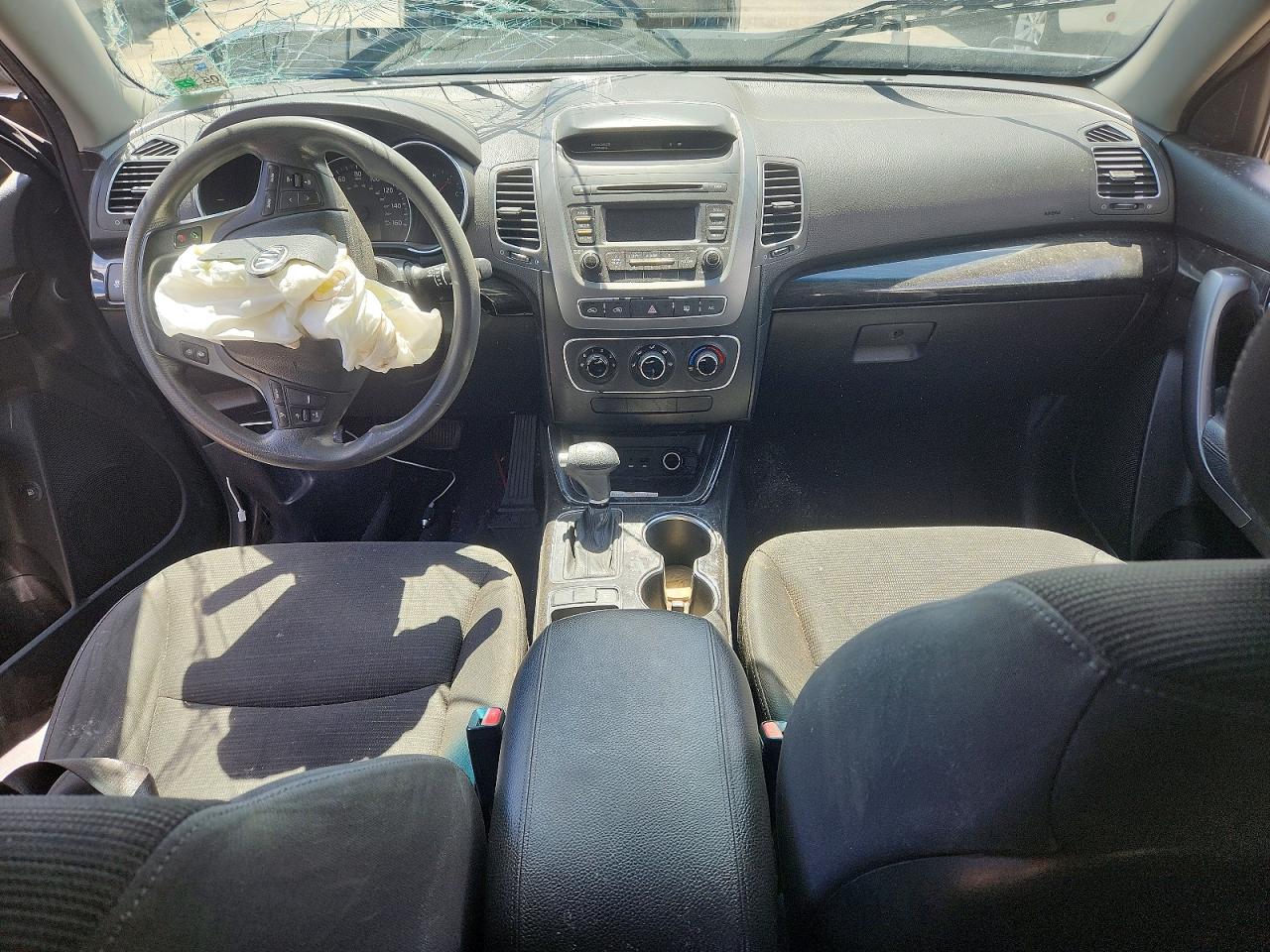 2014 Kia Sorento Lx Черный vin: 5XYKT3A60EG444677