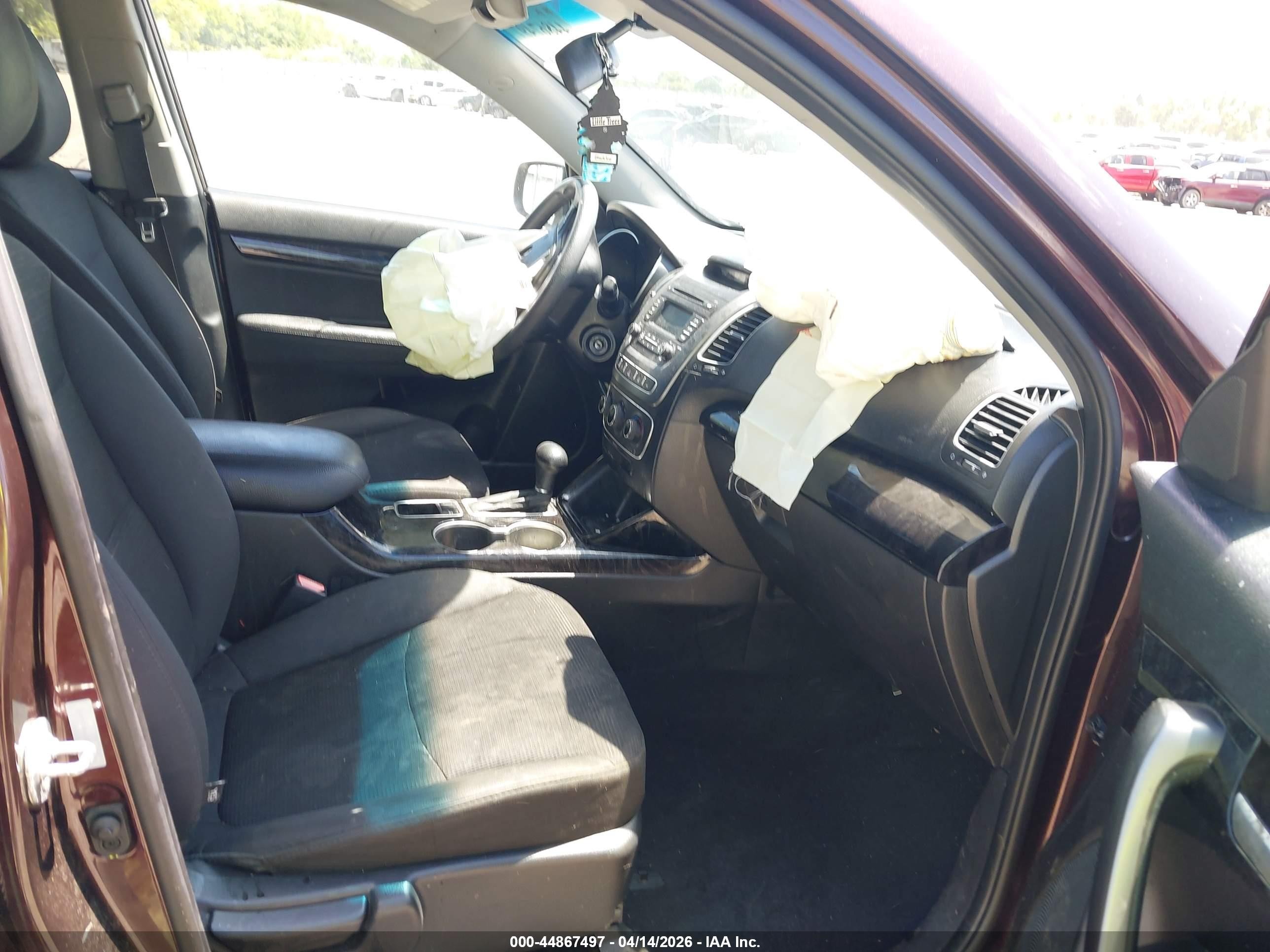 2014 Kia Sorento Lx Фиолетовый vin: 5XYKT3A60EG473094