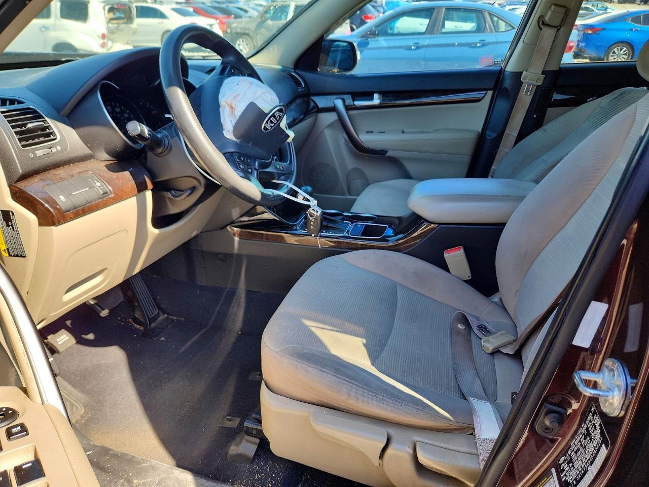 2014 Kia Sorento Burgundy vin: 5XYKT3A60EG482281