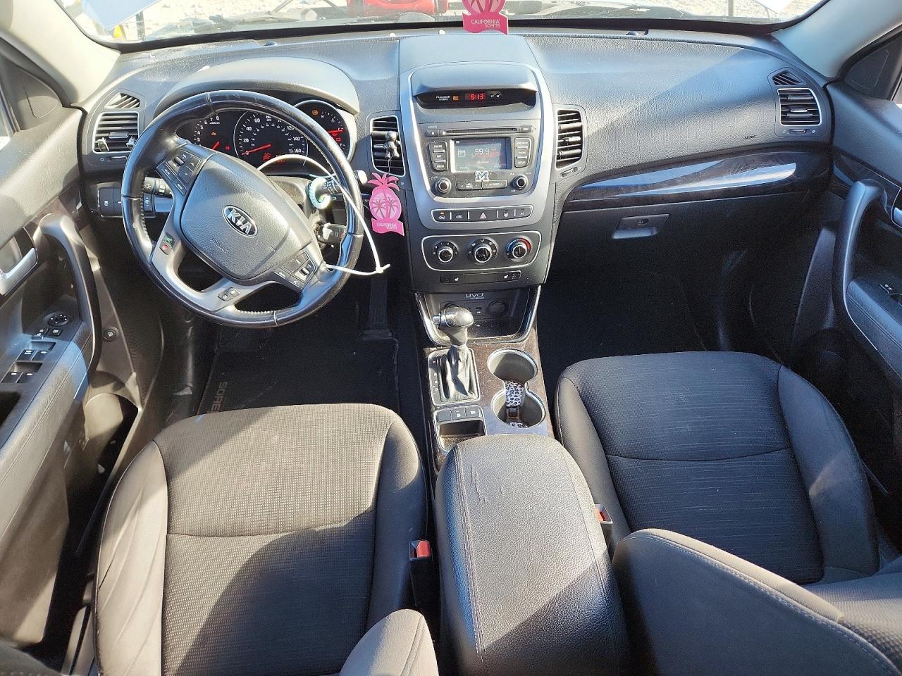 2014 Kia Sorento Lx Silver vin: 5XYKT3A60EG505476