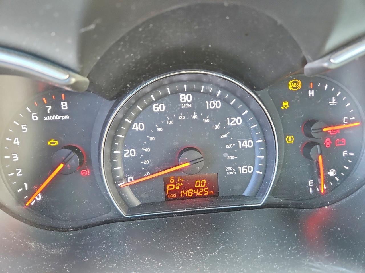 2014 Kia Sorento Lx Silver vin: 5XYKT3A60EG505476