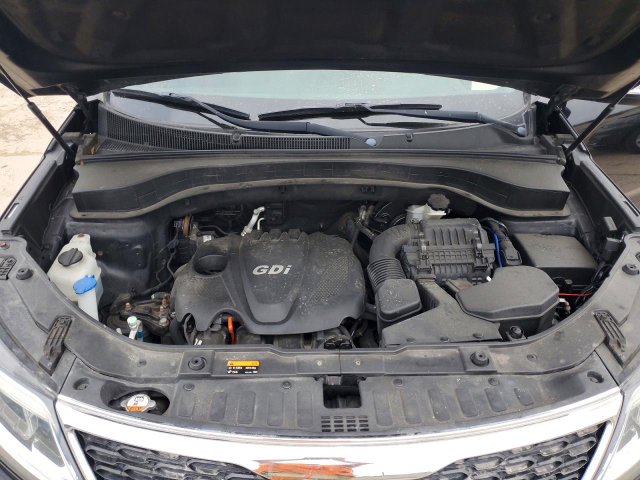 2014 Kia Sorento Lx Black vin: 5XYKT3A60EG507096