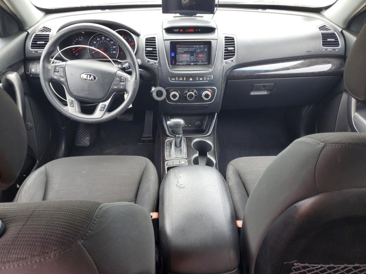 2014 Kia Sorento Lx Black vin: 5XYKT3A60EG507096