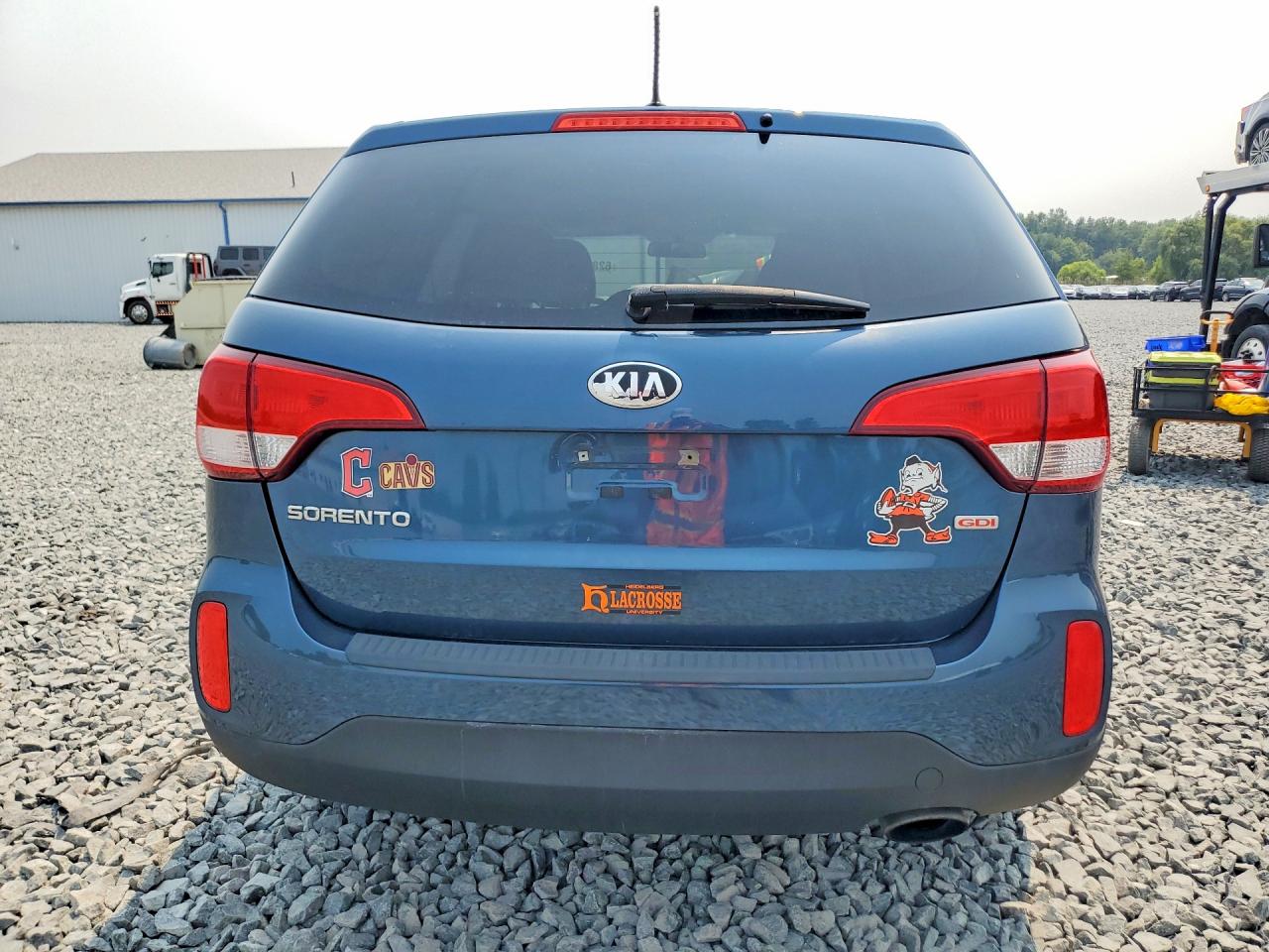 2014 Kia Sorento Lx Blue vin: 5XYKT3A60EG513626