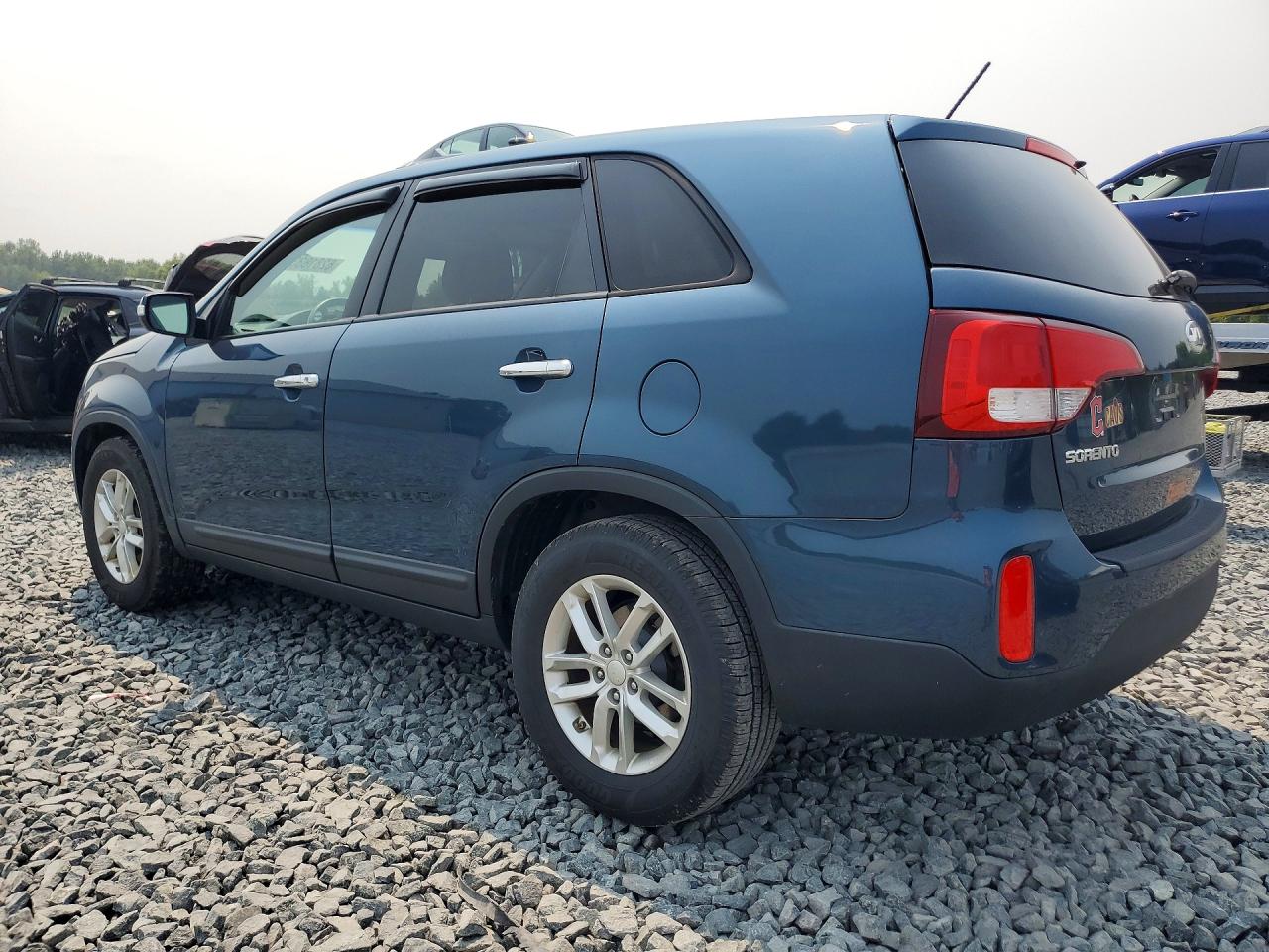 2014 Kia Sorento Lx Blue vin: 5XYKT3A60EG513626
