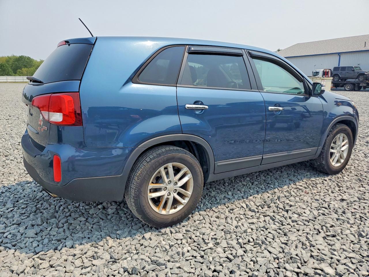 2014 Kia Sorento Lx Blue vin: 5XYKT3A60EG513626