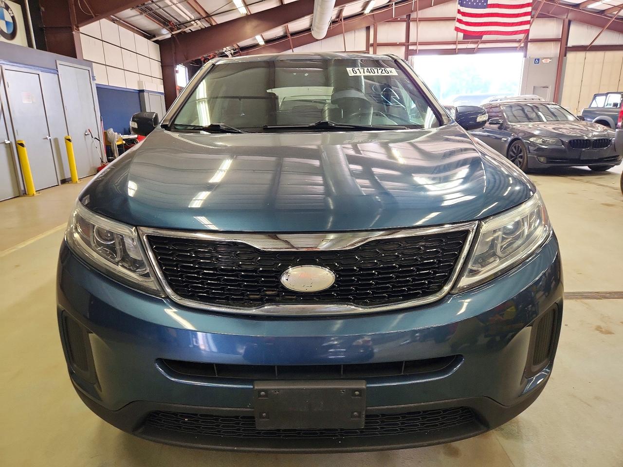 2014 Kia Sorento Lx Blue vin: 5XYKT3A60EG528787