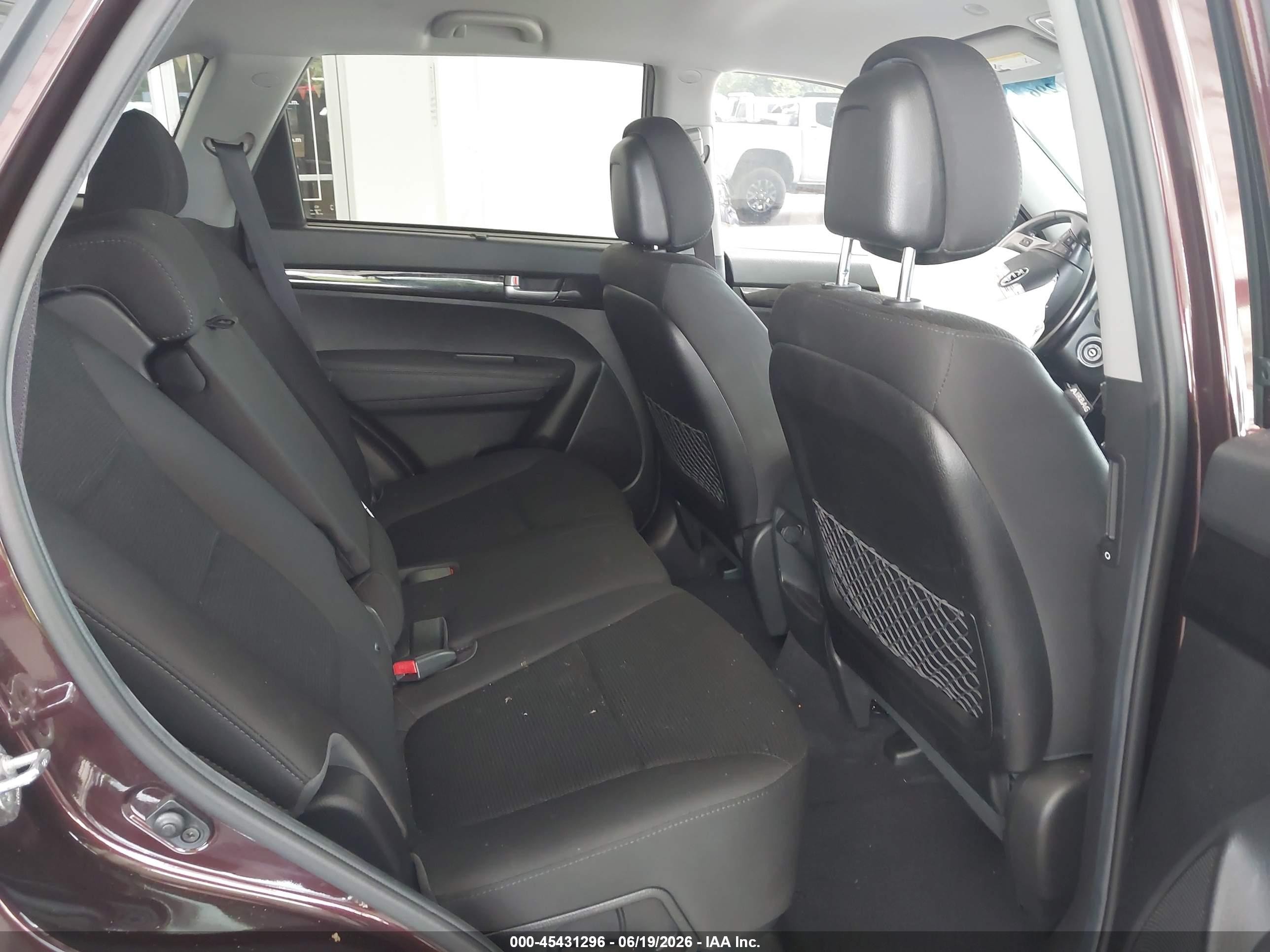 2014 Kia Sorento Lx Purple vin: 5XYKT3A60EG539515