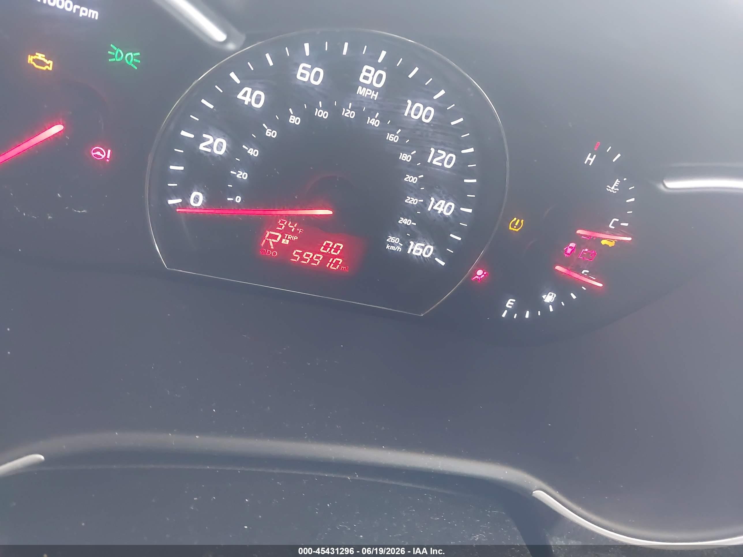 2014 Kia Sorento Lx Purple vin: 5XYKT3A60EG539515