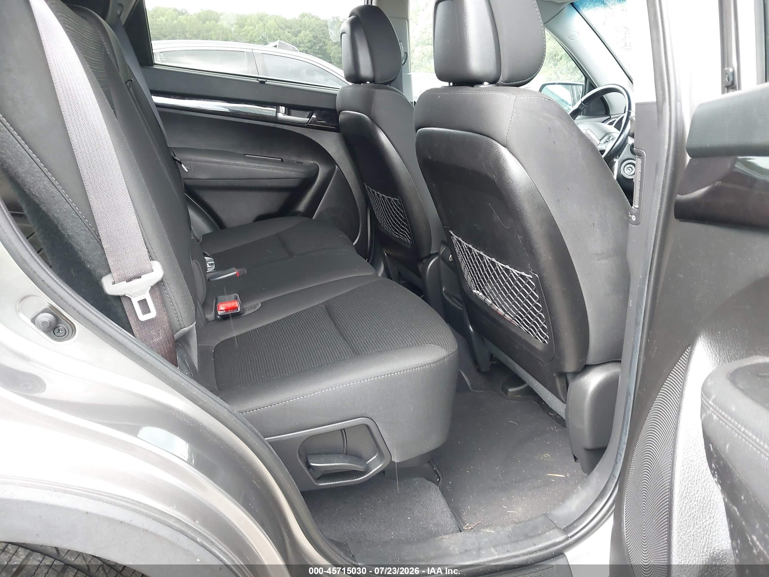 2015 Kia Sorento Lx Gray vin: 5XYKT3A60FG557594