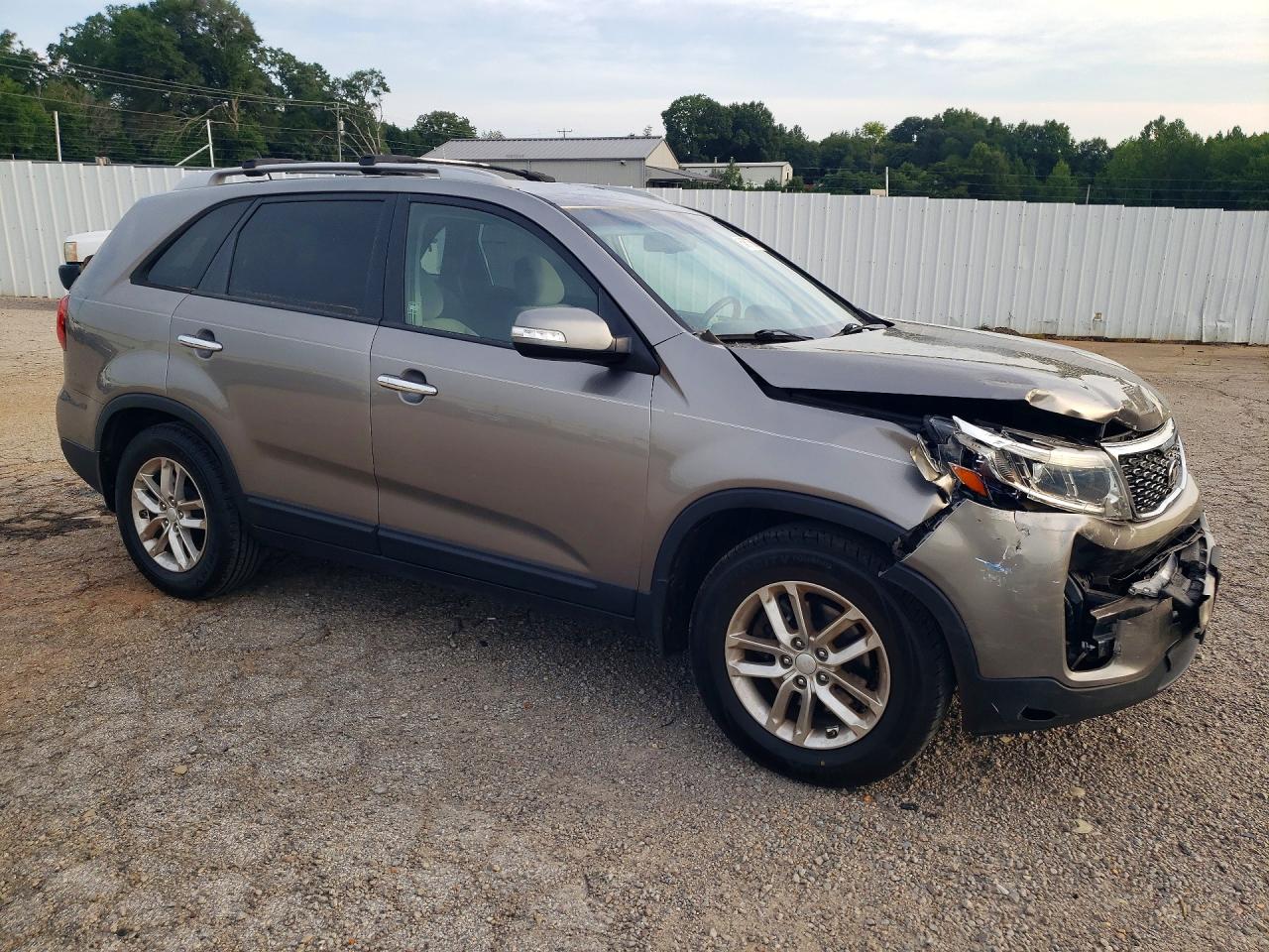 2015 Kia Sorento Lx Gray vin: 5XYKT3A60FG575562