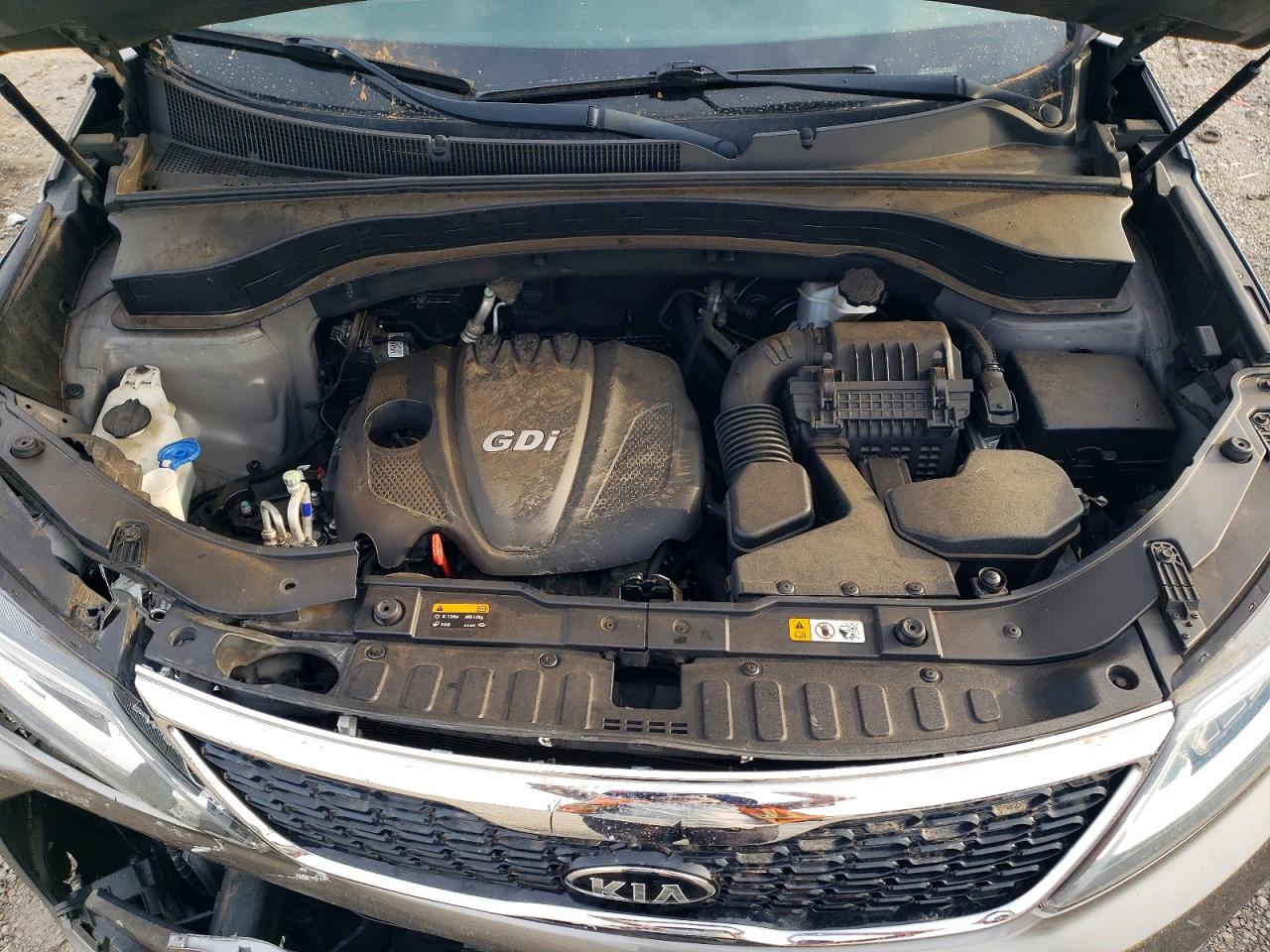 2015 Kia Sorento Lx Gray vin: 5XYKT3A60FG575562