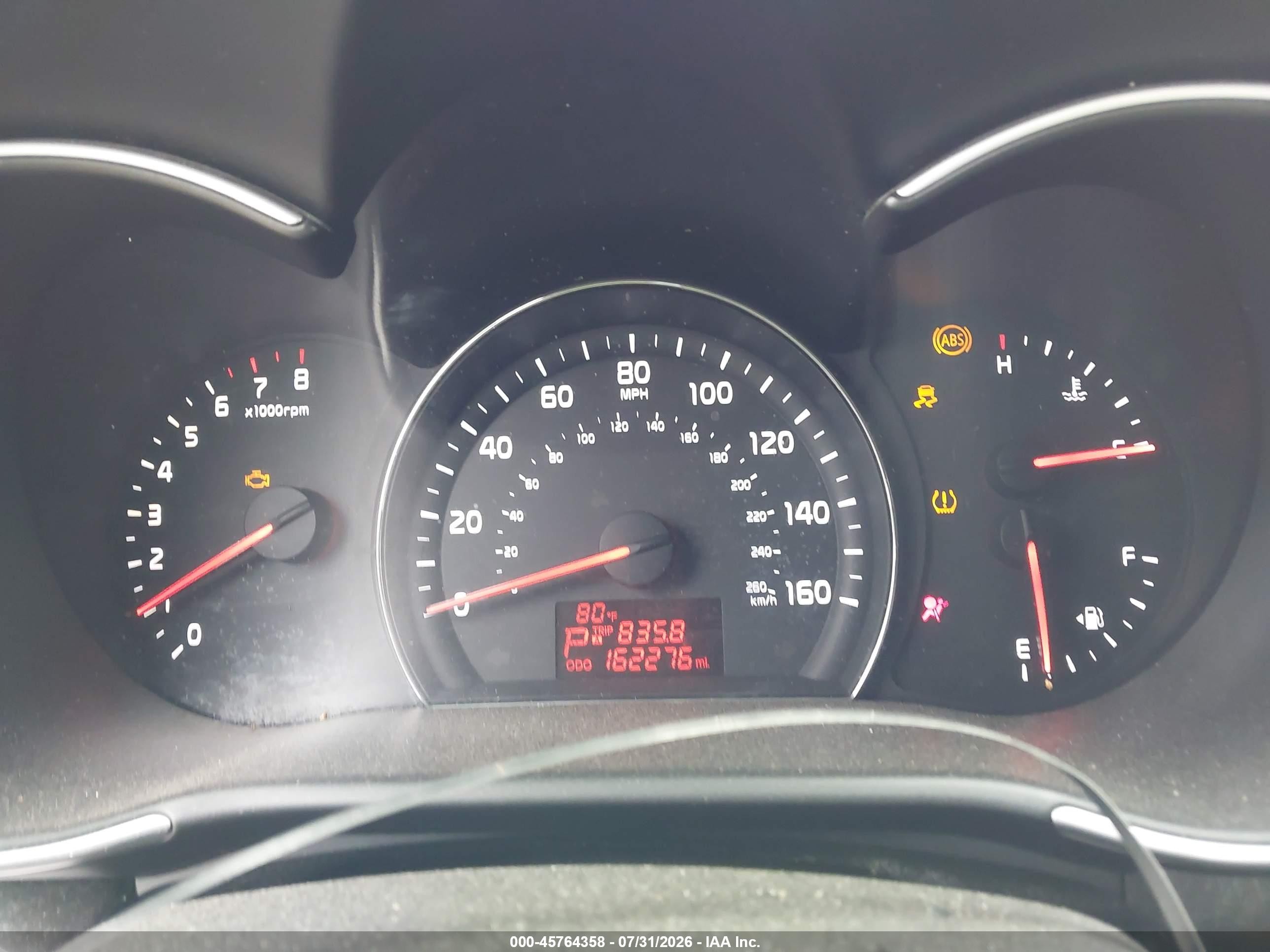 2015 Kia Sorento Lx White vin: 5XYKT3A60FG577232
