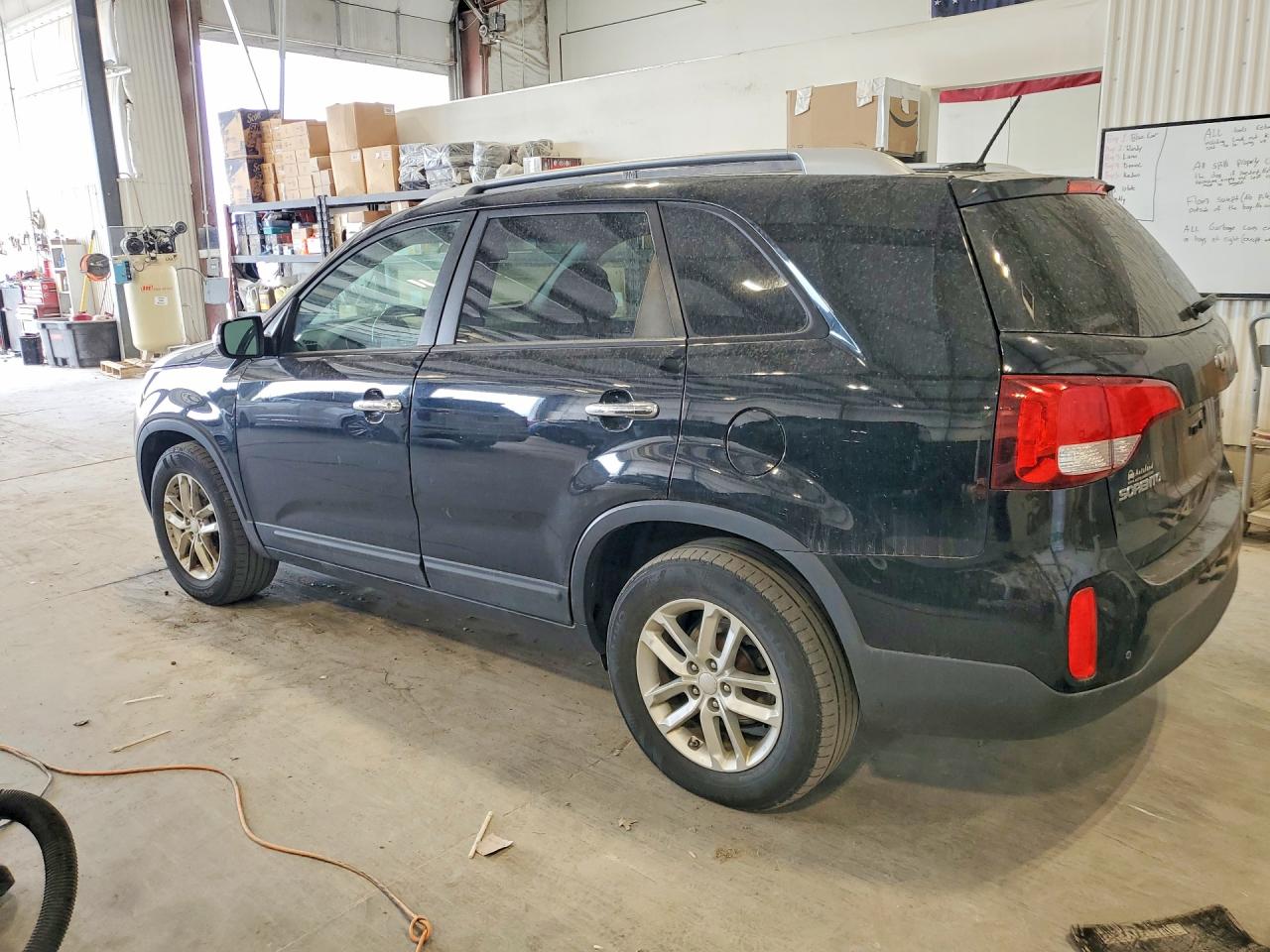 2015 Kia Sorento Lx Black vin: 5XYKT3A60FG579059