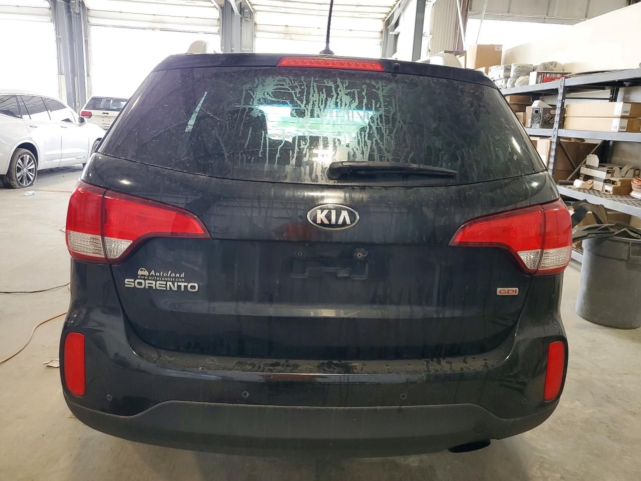 2015 Kia Sorento Lx Black vin: 5XYKT3A60FG579059