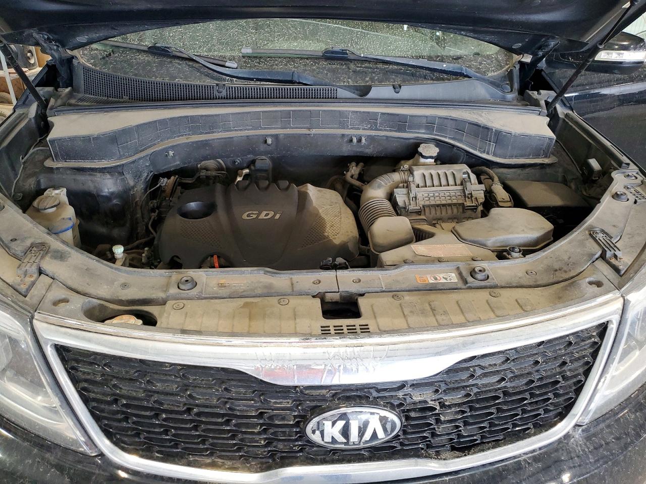 2015 Kia Sorento Lx Black vin: 5XYKT3A60FG579059