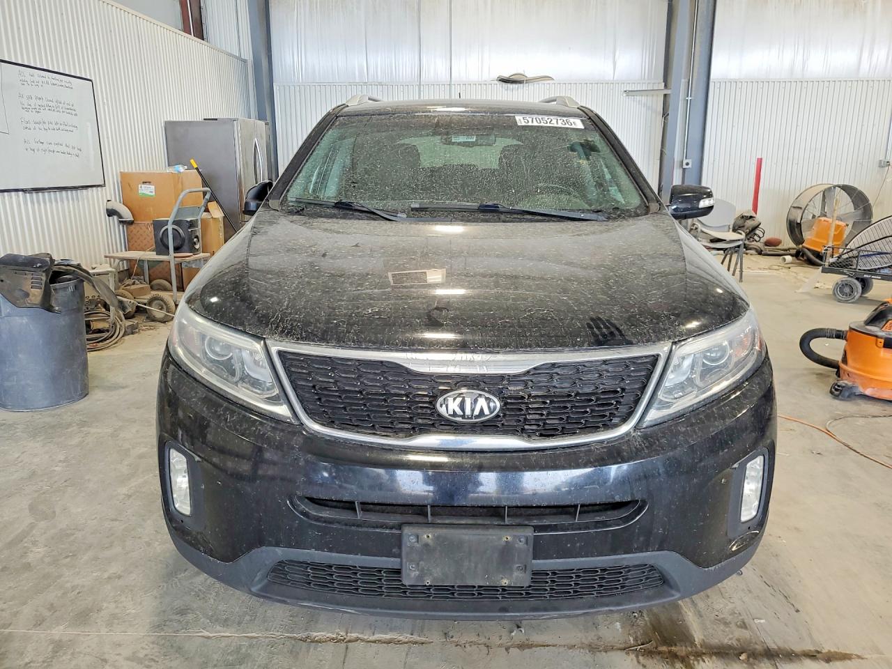 2015 Kia Sorento Lx Black vin: 5XYKT3A60FG579059