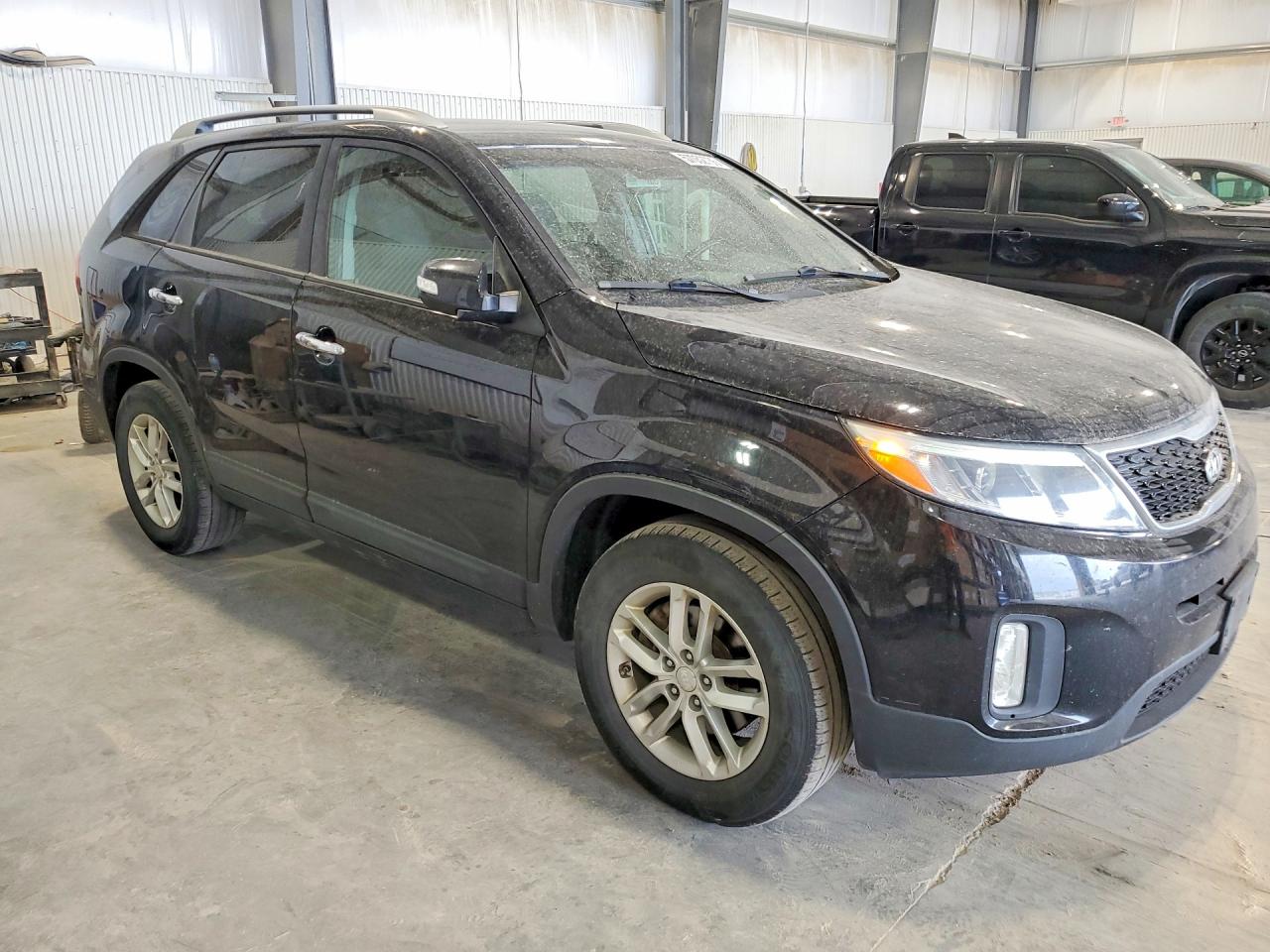 2015 Kia Sorento Lx Black vin: 5XYKT3A60FG579059