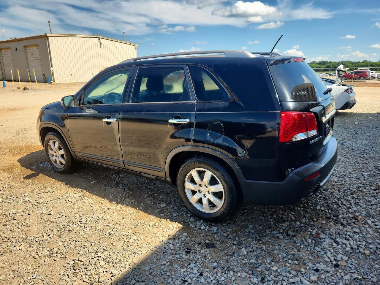 2012 Kia Sorento Lx Black vin: 5XYKT3A61CG192306