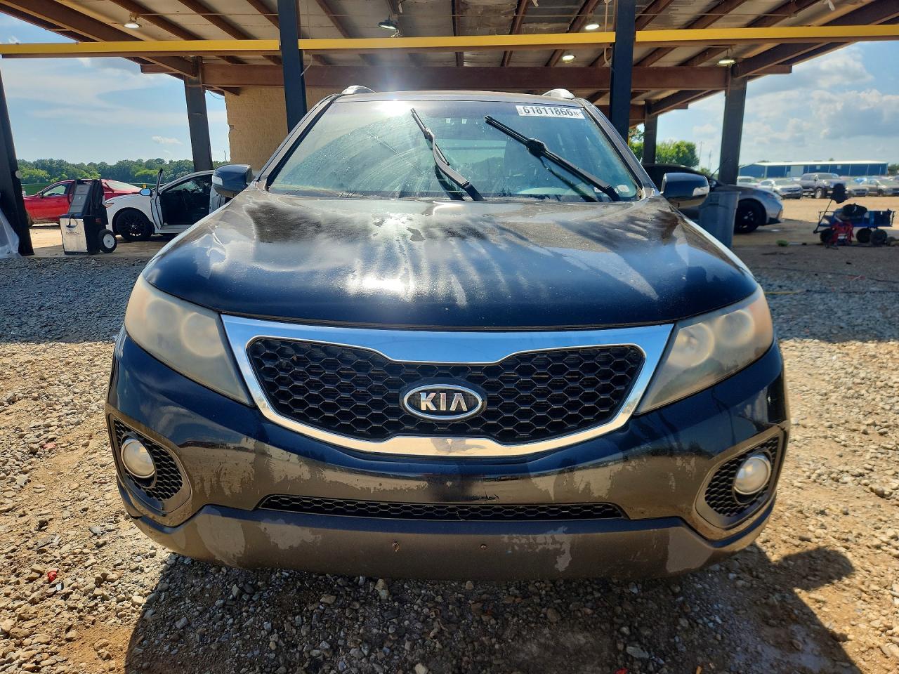 2012 Kia Sorento Lx Black vin: 5XYKT3A61CG192306